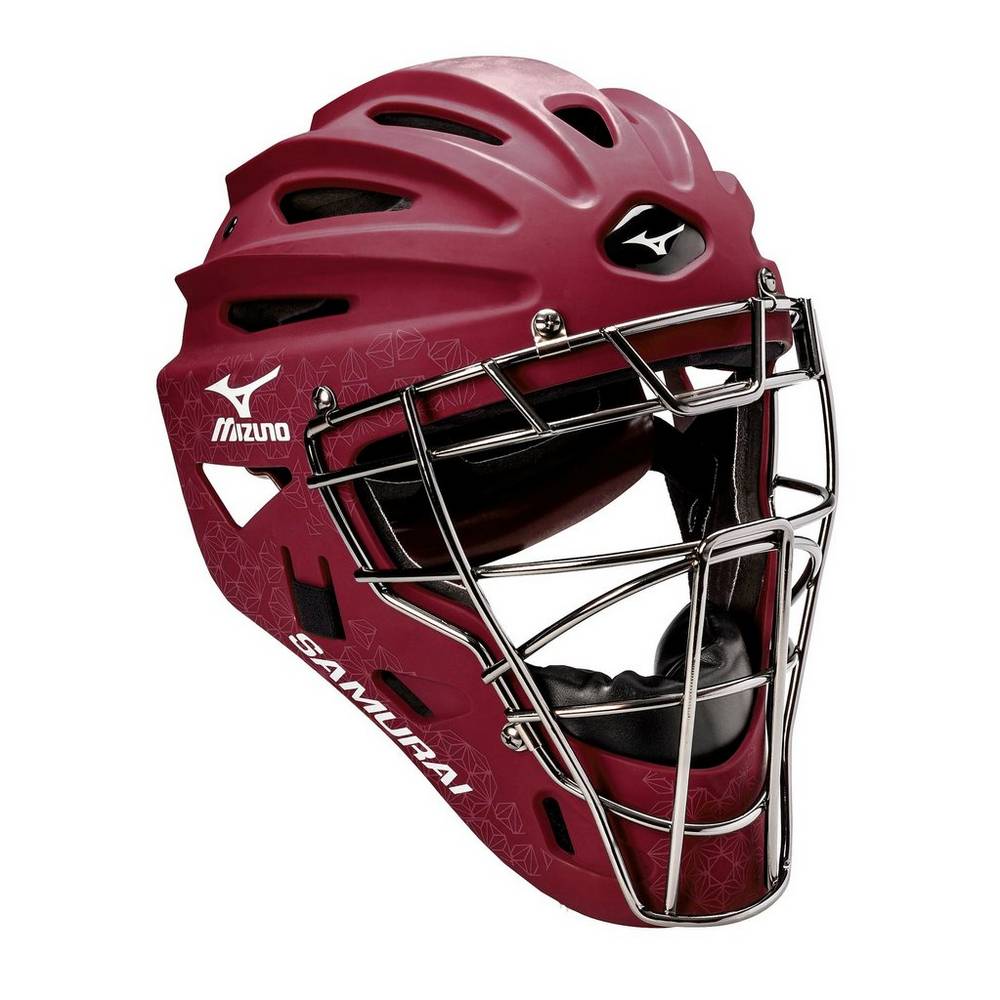 Casco Mizuno Softball Samurai Fastpitch - G4 Donna - Bordeaux - 79128-DBYF